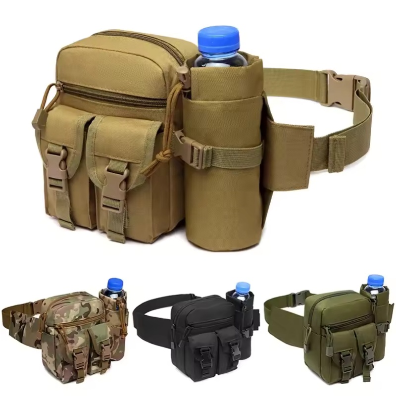 Outdoor Hunting Bag - Outdoor heuptas voor heren, tactische waterfles,