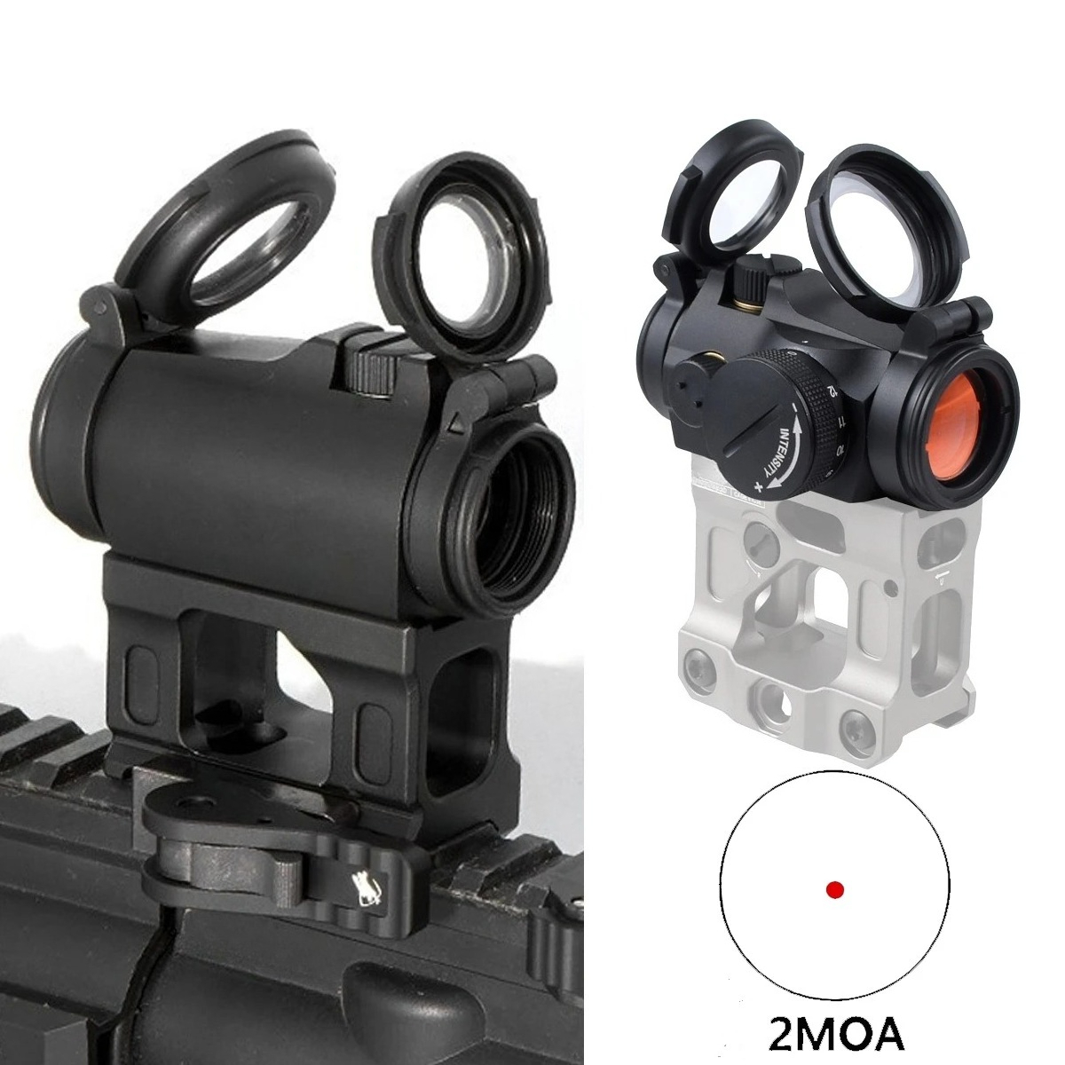 Outdoor Hunting Range - Tactische T01/02 2MOA Red Dot Sight