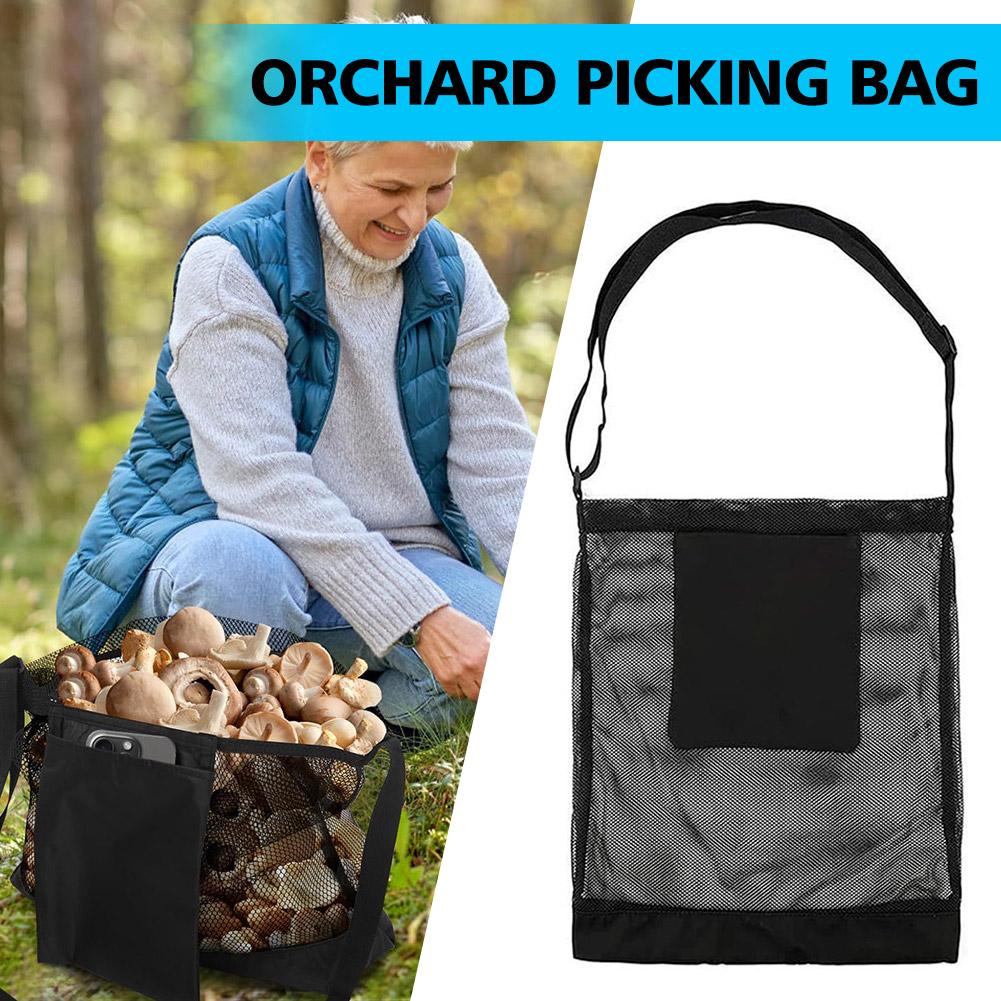 Outdoor Hunting Bag - Paddenstoelenzoektas van mesh voor buitengebruik, paddenstoelenjachtzak