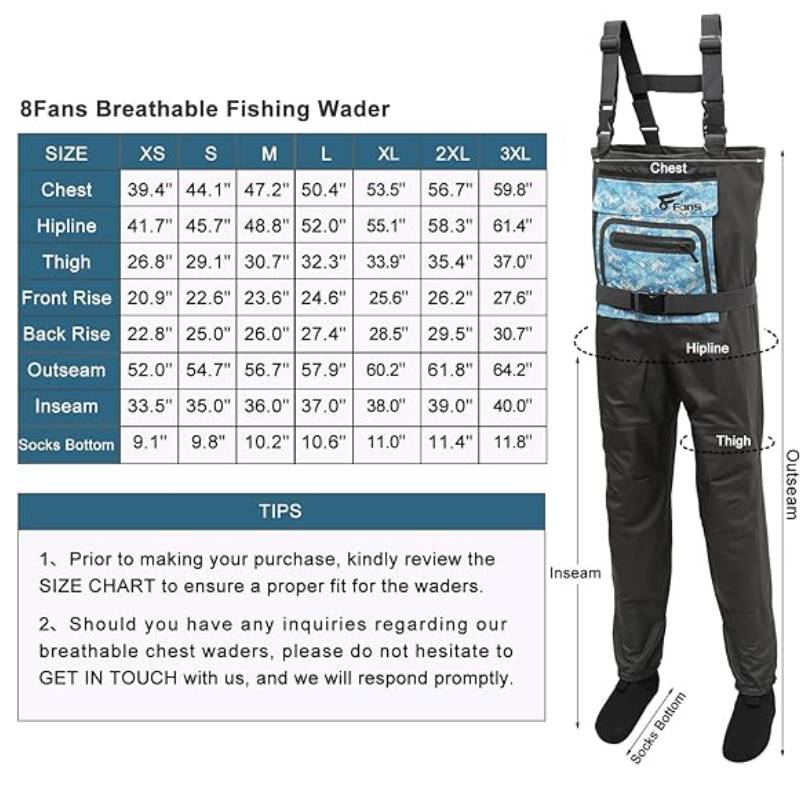 8 Fans Vliegen Vissen Steltlop - Fishing Waders Breathable recensie en prijs