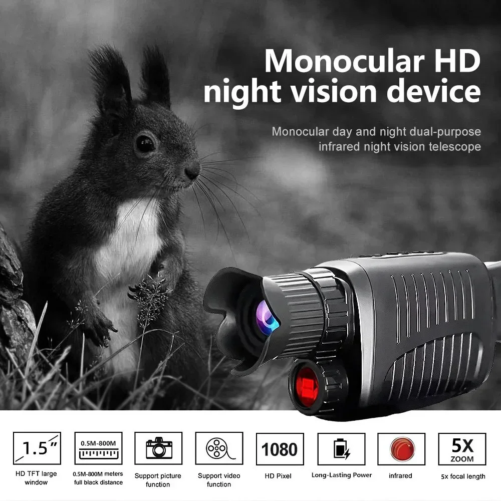 1080P HD monoculair nachtzicht - Outdoor Hunting Range recensie en prijs