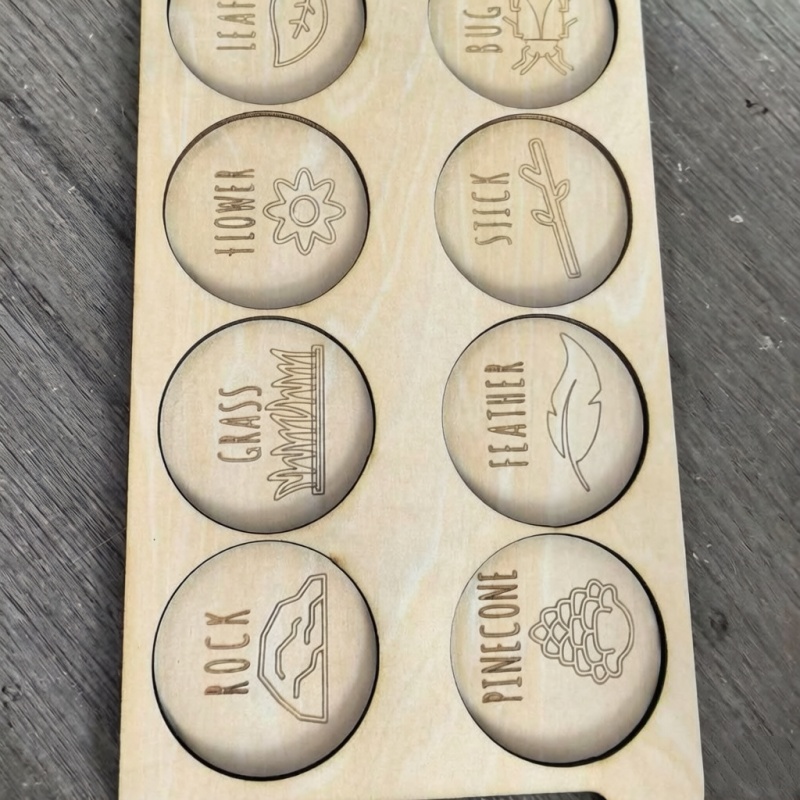 Draagbaar houten insectenzoekb - Outdoor Hunting Games For Kids recensie en prijs