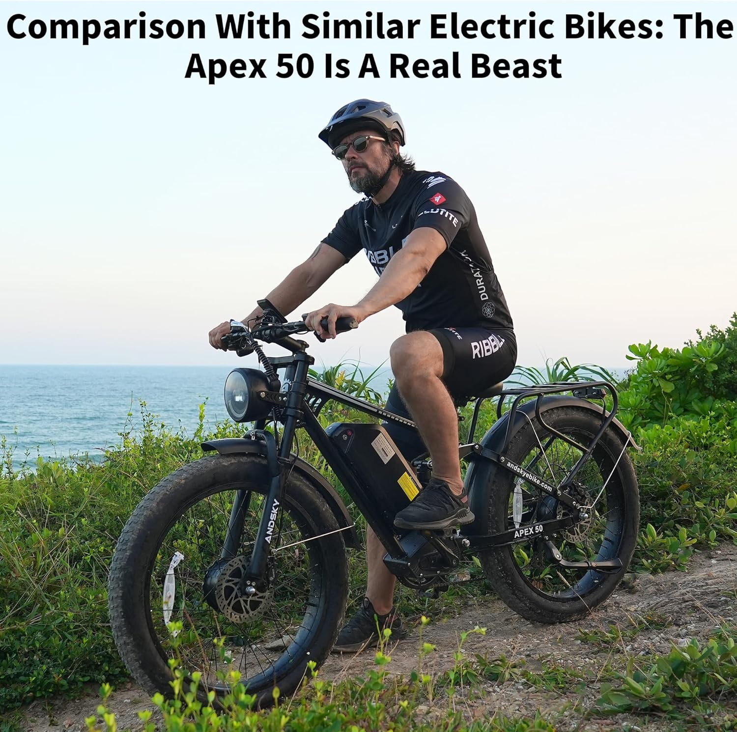 ANDSKY Apex50 AWD Elektrische  - Outdoor Hunting Electric Bike recensie en prijs