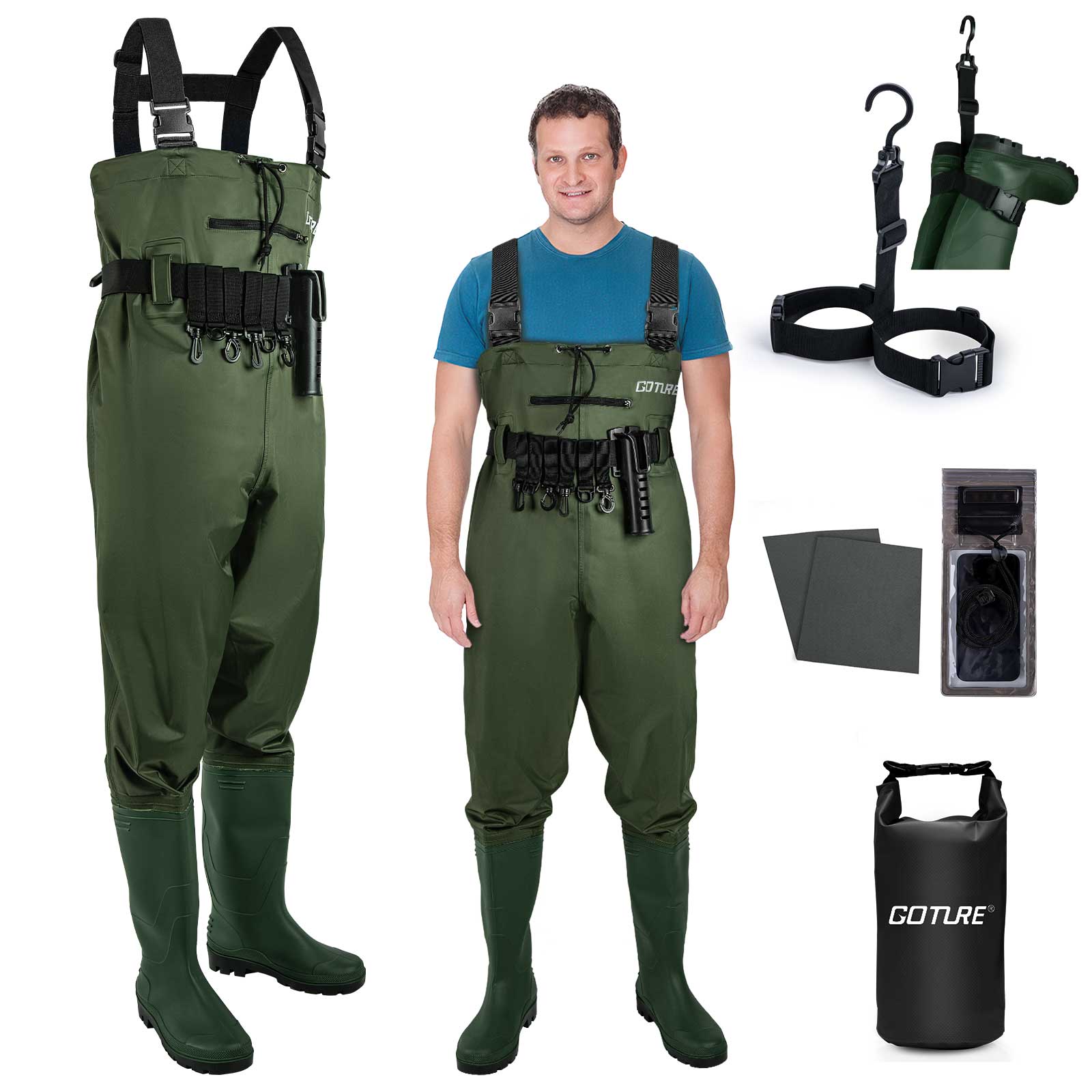 Goture outdoor waterdichte boo - Fishing Waders Breathable recensie en prijs