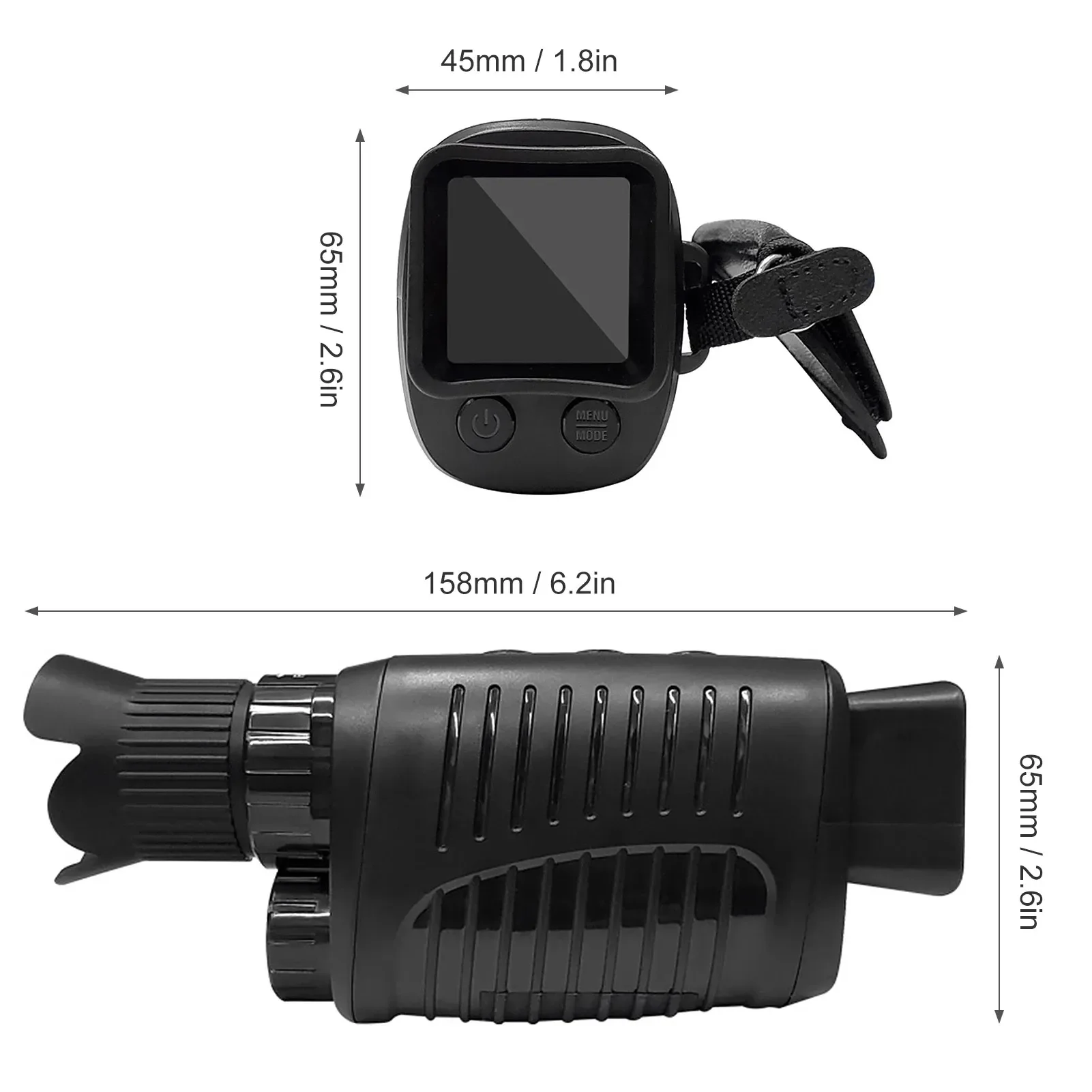 1080P Monoculair Jacht Telesco - Outdoor Hunting Videos recensie en prijs