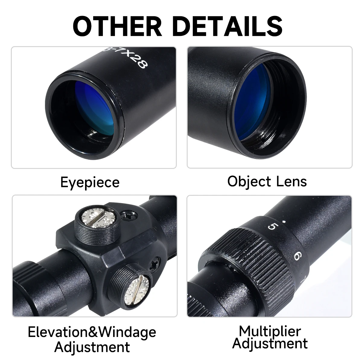 4x20/4x28/3-7x20/3-7x28 Optics - Outdoor Hunting Range recensie en prijs