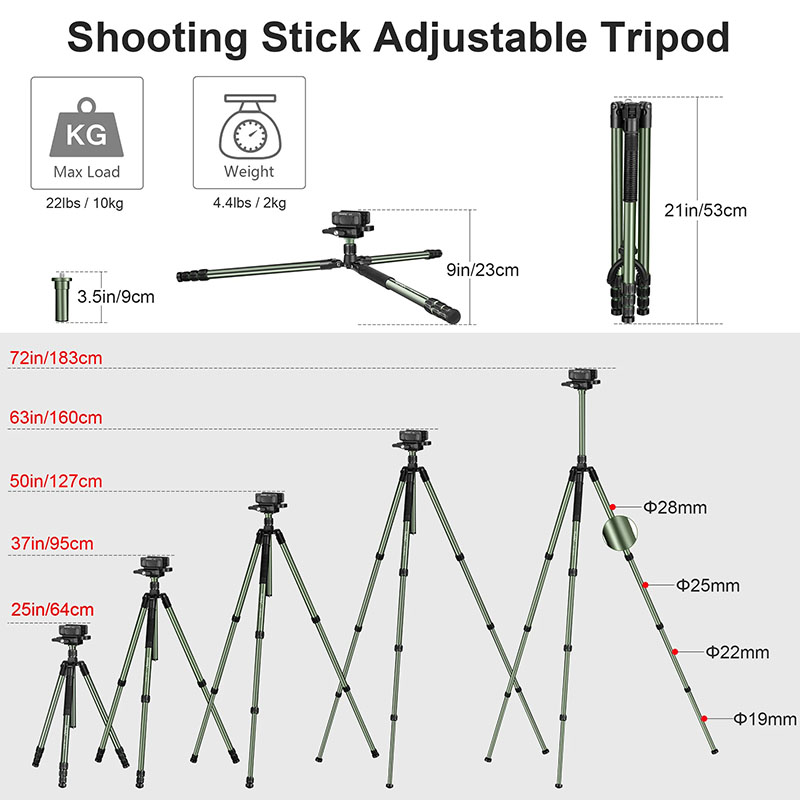 Manbily MA-284GL met U-3 zadel - Outdoor Hunting Videos recensie en prijs