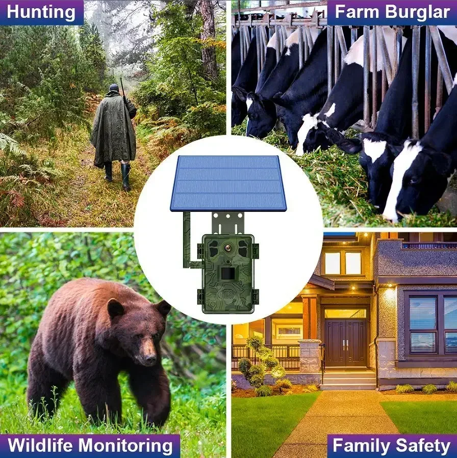 Zonne-jachtcamera Mobiele weer - Outdoor Hunting Videos recensie en prijs