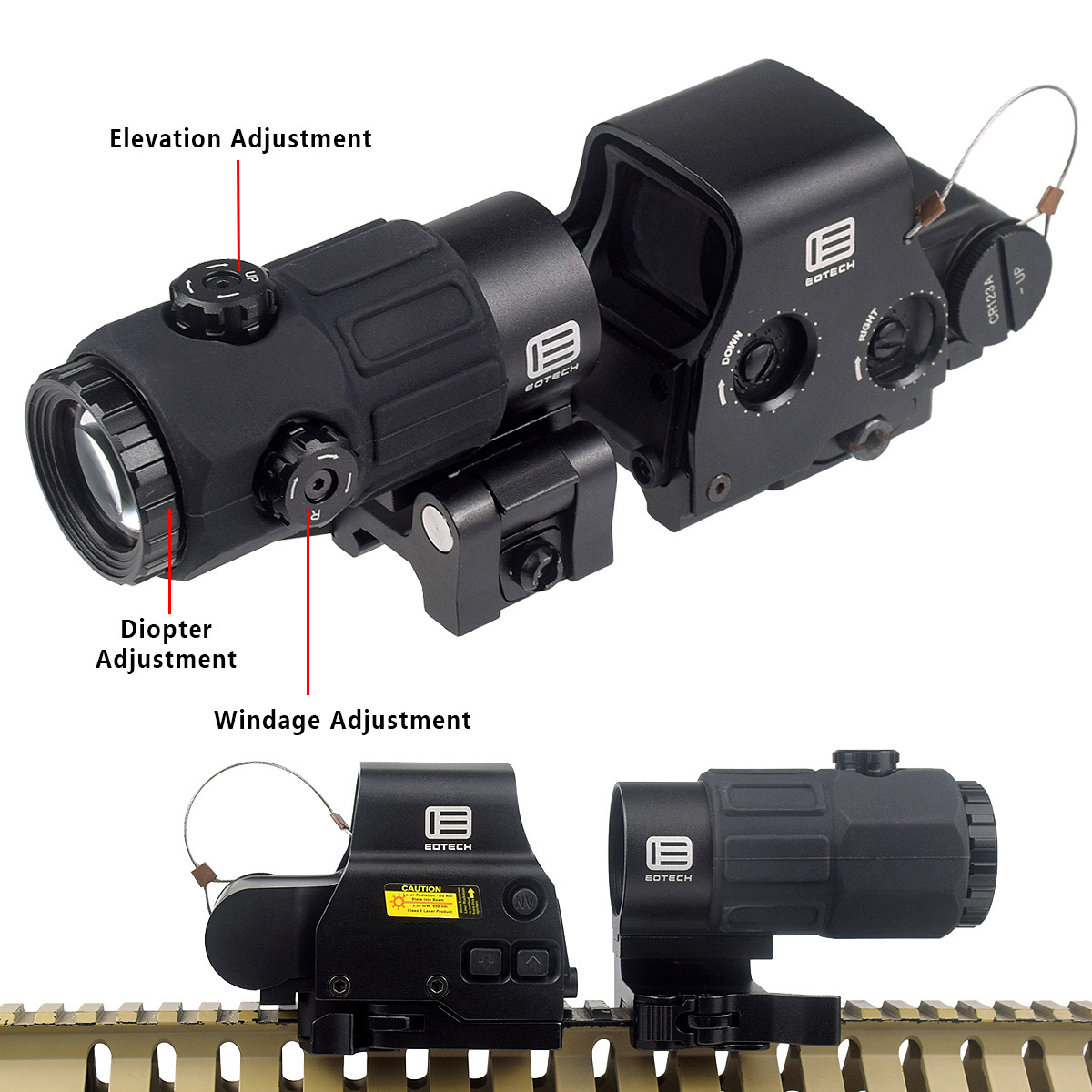 EOTECH G43 G33 G45 3X 5X Vergr - Outdoor Hunting Range recensie en prijs