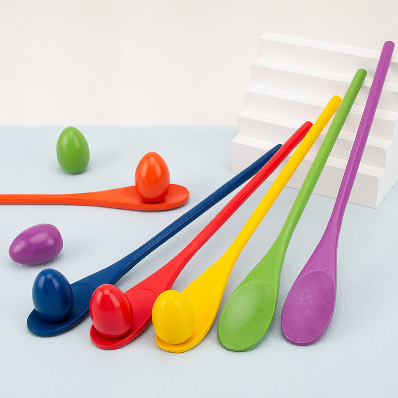 6 Stuks Houten Eierlepel Races - Outdoor Hunting Games For Kids recensie en prijs