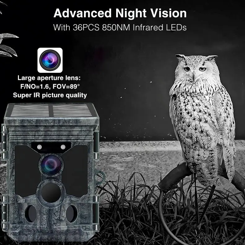 Nieuwe Technologie 4K Zonnepan - Outdoor Hunting Videos recensie en prijs