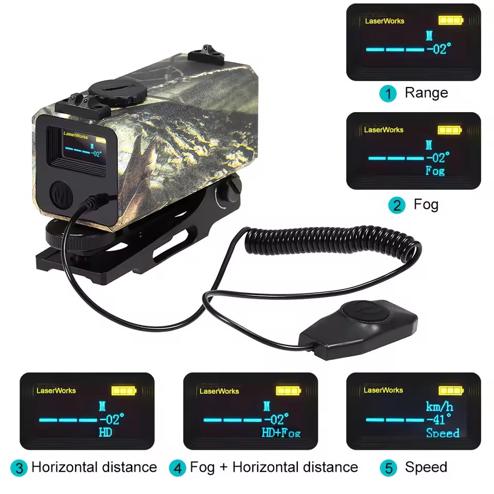 Mini-laser automatische afstan - Outdoor Hunting Range recensie en prijs