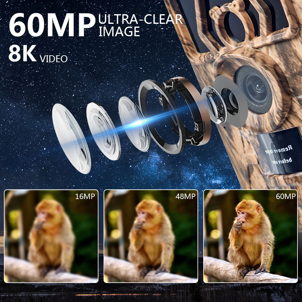 PR801W Ultra Clear 8K Video 60 - Outdoor Hunting Videos recensie en prijs